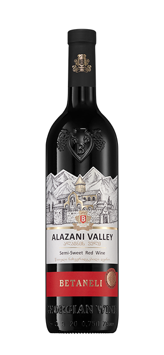 Wina gruzińskie - Alazani Valley red