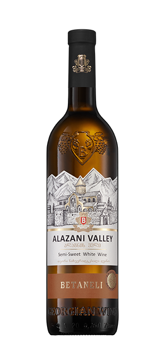 Wina gruzińskie - Alazani Valley white