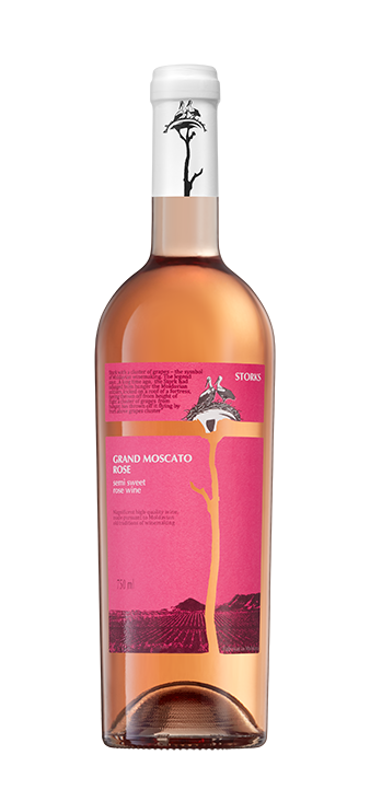 Wina mołdawskie - Grand Moscato rose